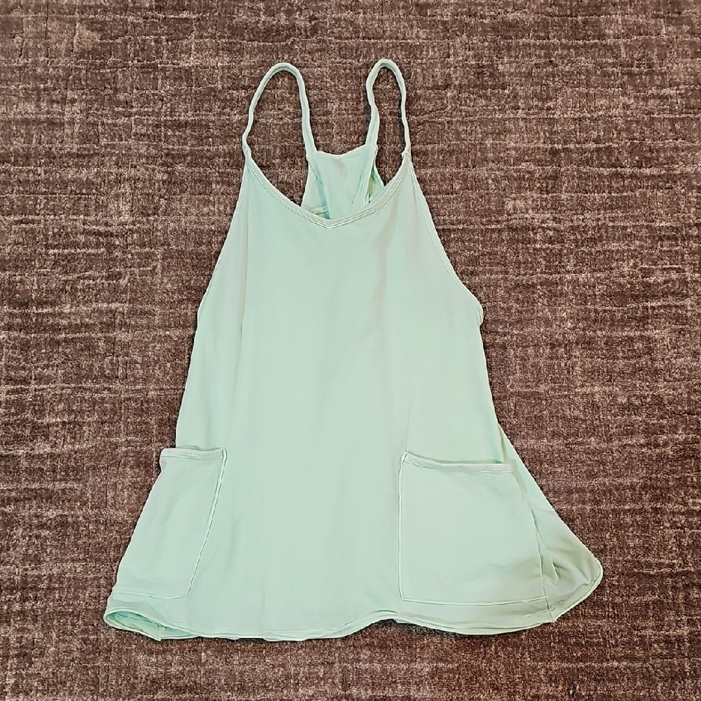 FP Movement by Free People Light Green Mini Dress